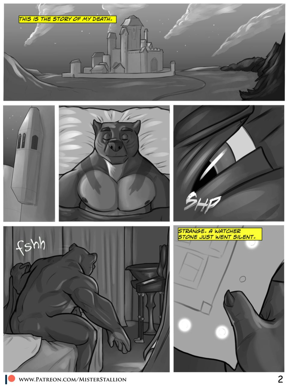 [MisterStallion] Forest Fires (B&W)