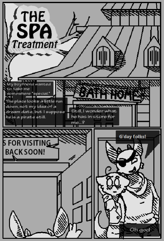 [LonelyCharArt] The Spa Treatment