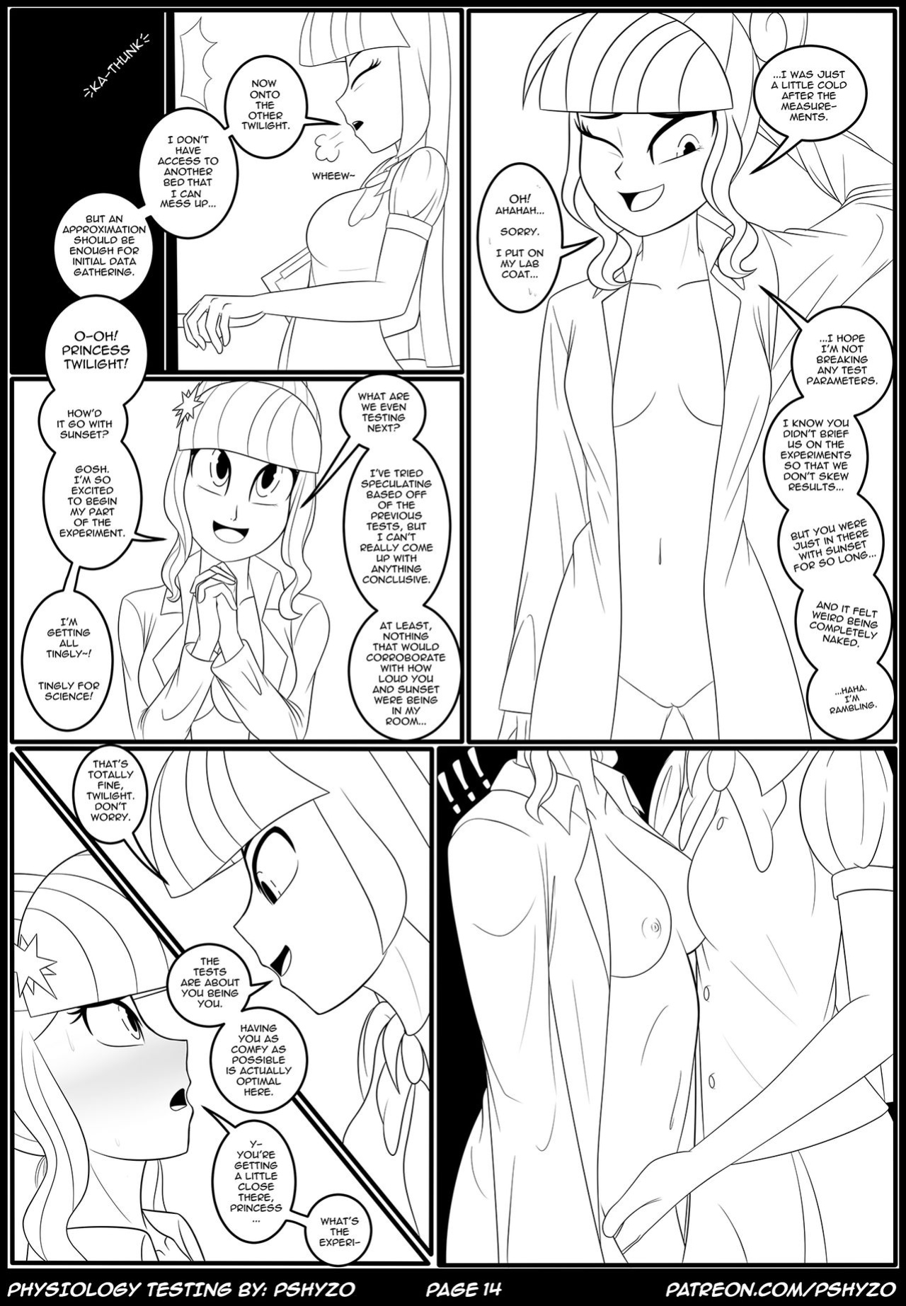 [Pshyzo] Physiology Testing (My Little Pony: Friendship Is Magic)