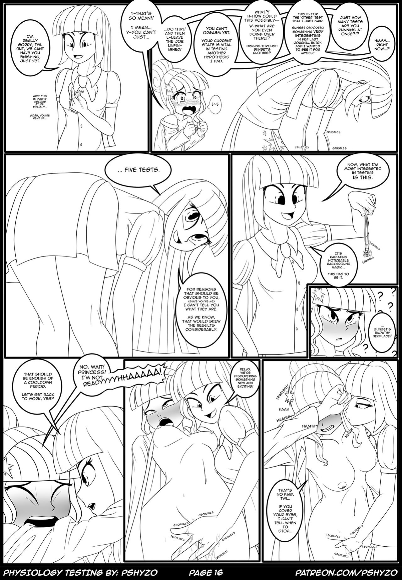 [Pshyzo] Physiology Testing (My Little Pony: Friendship Is Magic)