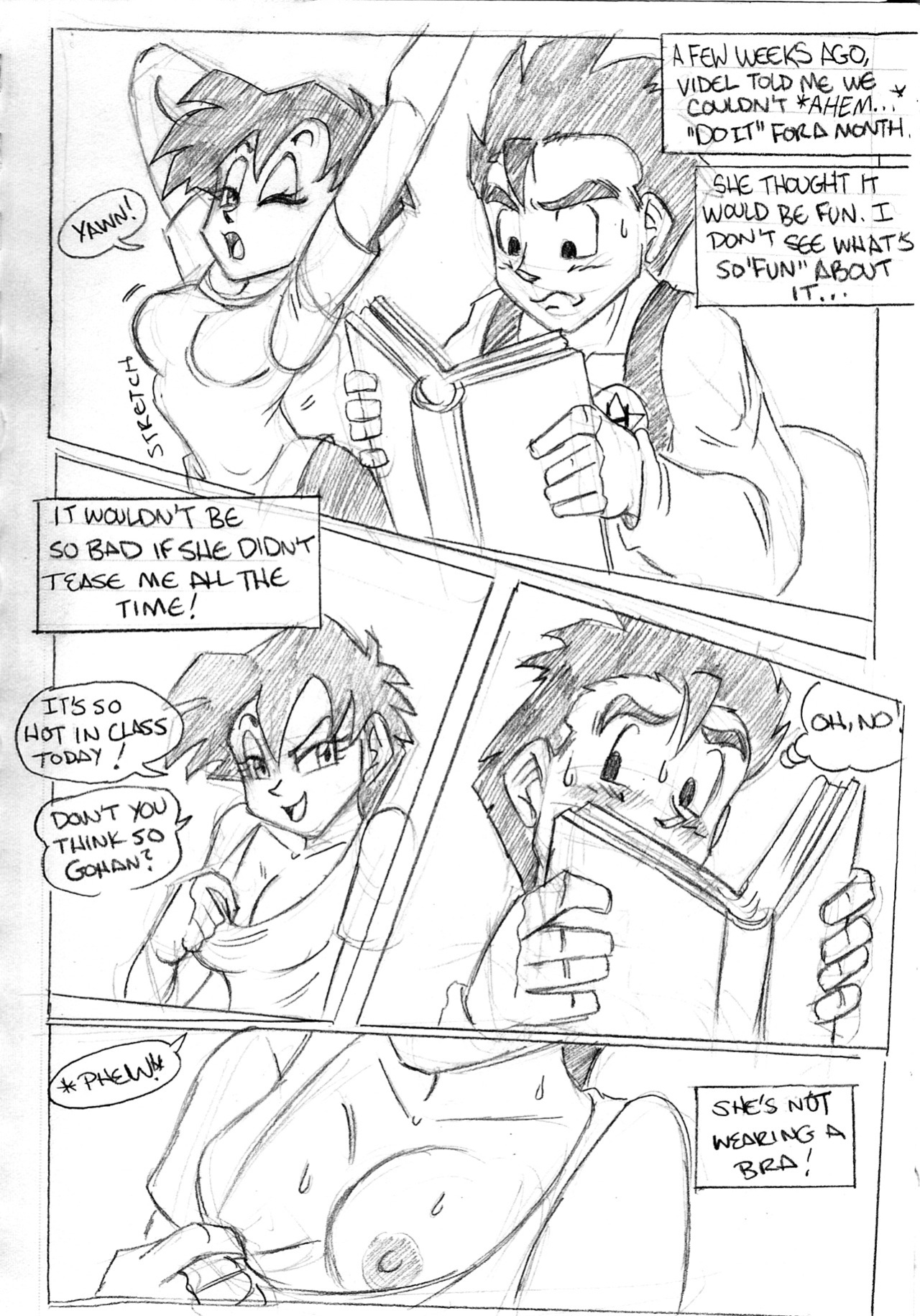 [Funsexydragonball] Pent Up (Dragon Ball Z)