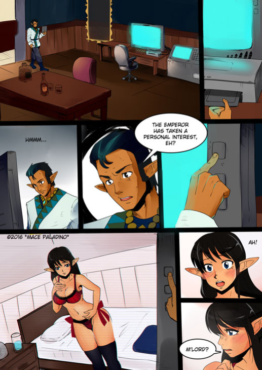 [Mace Paladino] Peppermint Saga #3 - By a Whisker