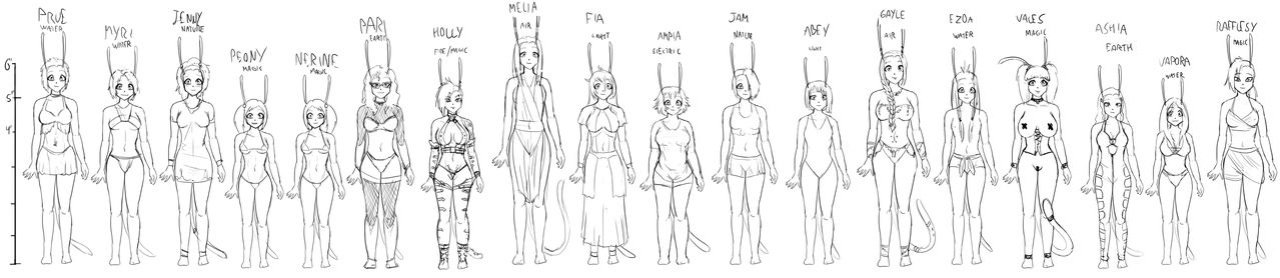 [Bobbydando] Fairies vs Tentacles Bonus Art Year 2