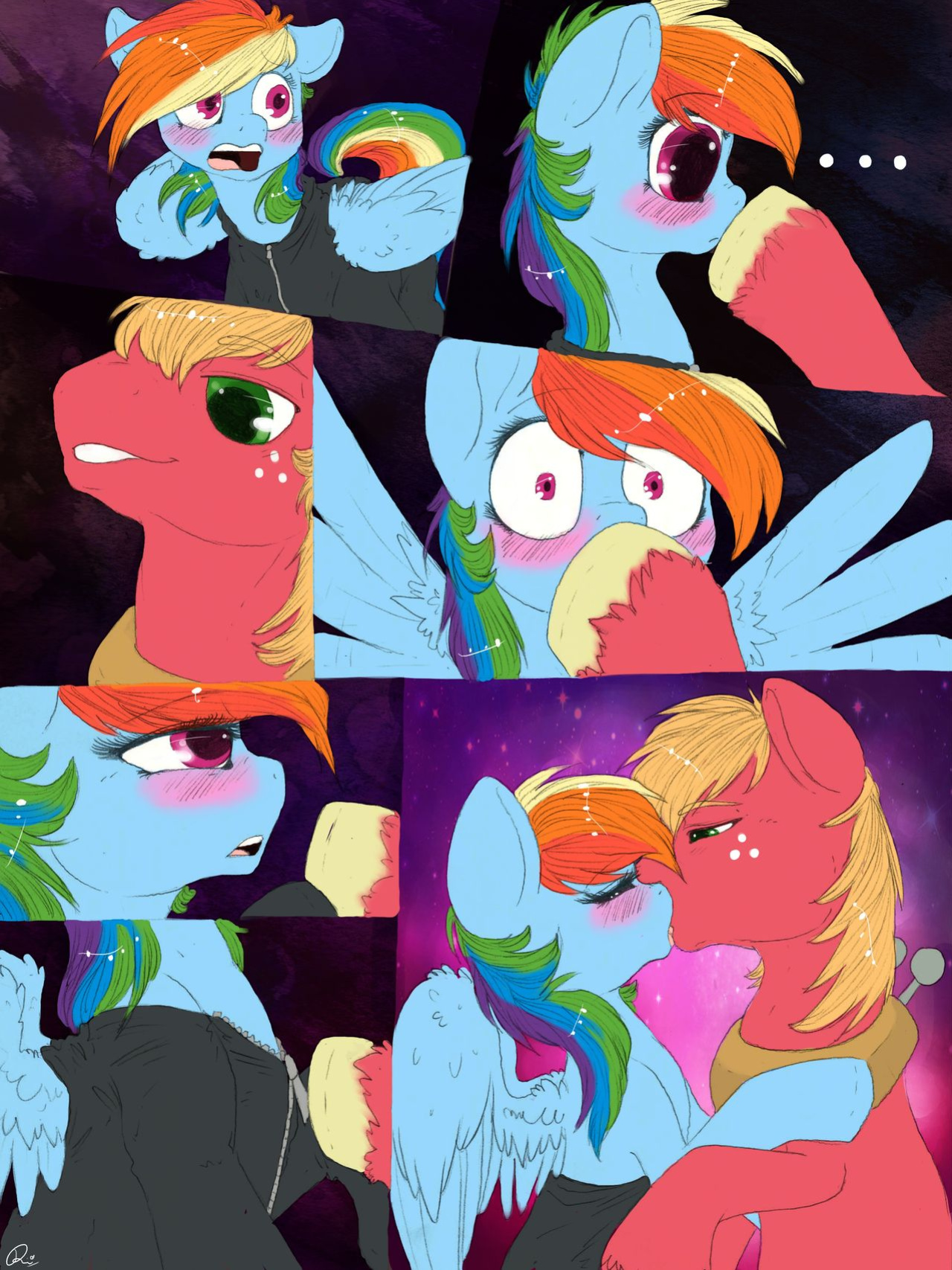[Dimwitdog] Over a Barrel [Full color, Sketches, Flats]