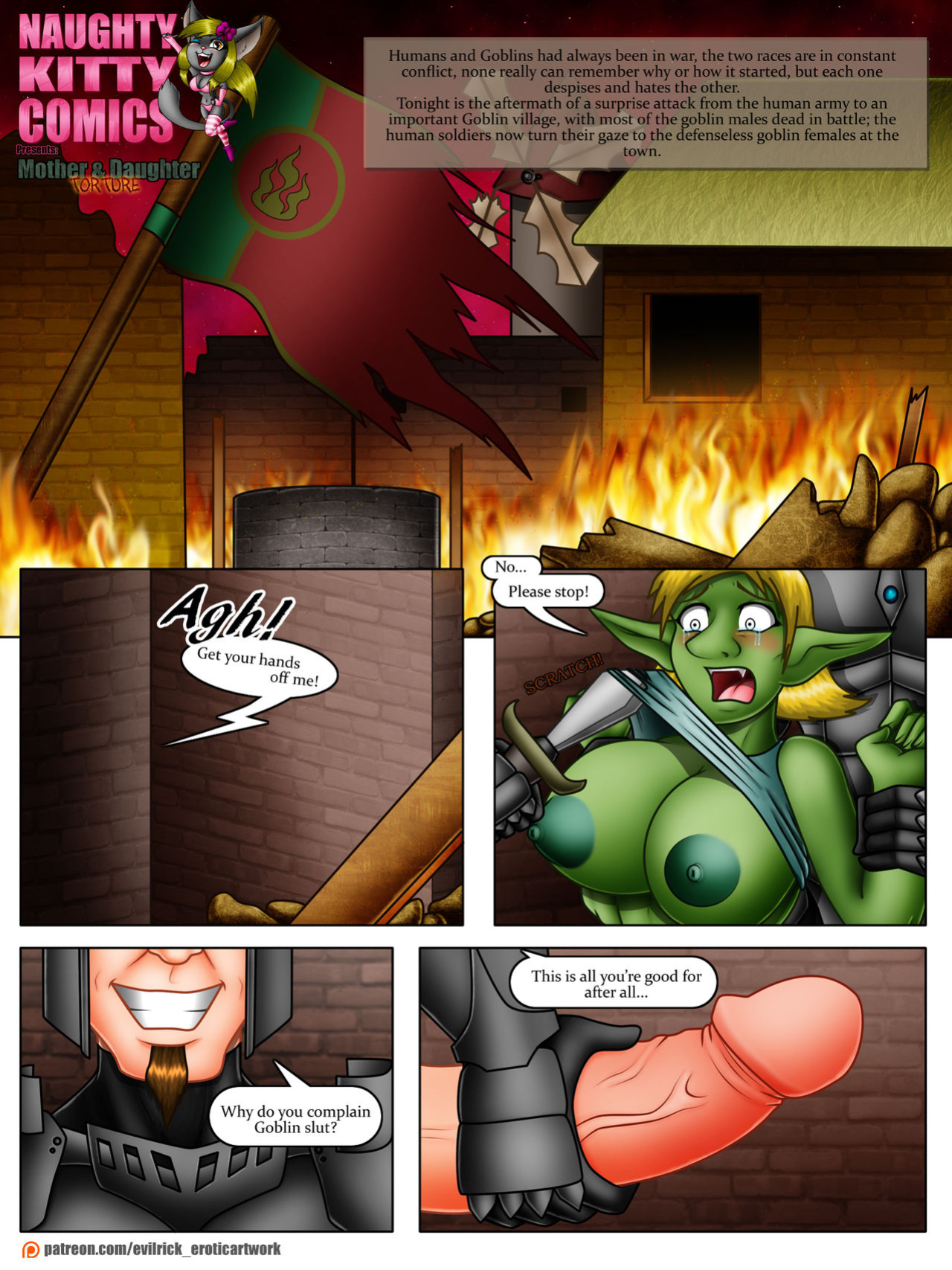[Evil-Rick] Mother & Daughter Torture