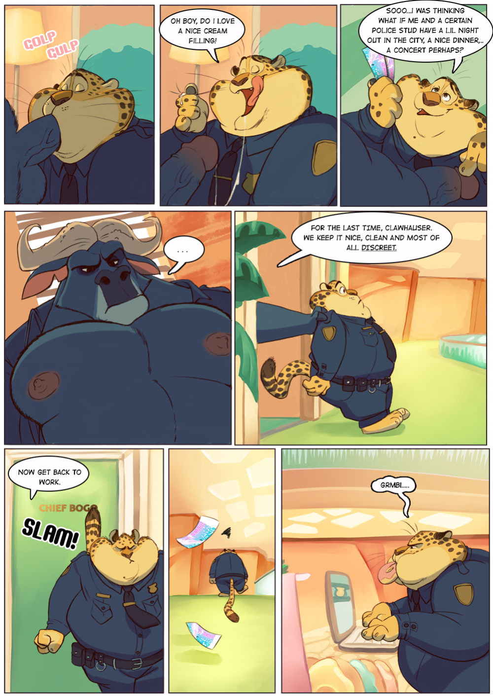 [blazingcheecks] the flowers of evil (Zootopia)