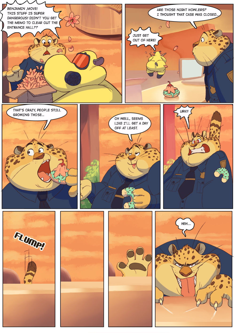 [blazingcheecks] the flowers of evil (Zootopia)