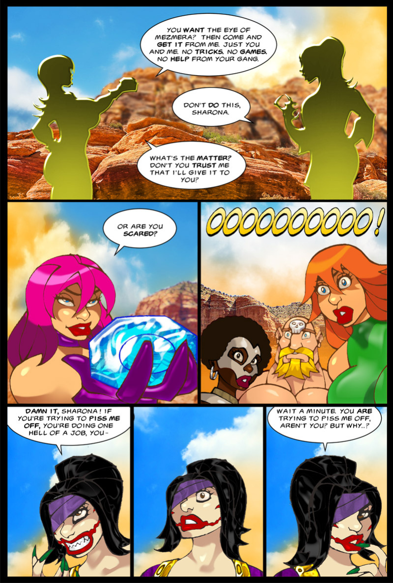 The Savage Sword of Sharona: 5 The Lying Game