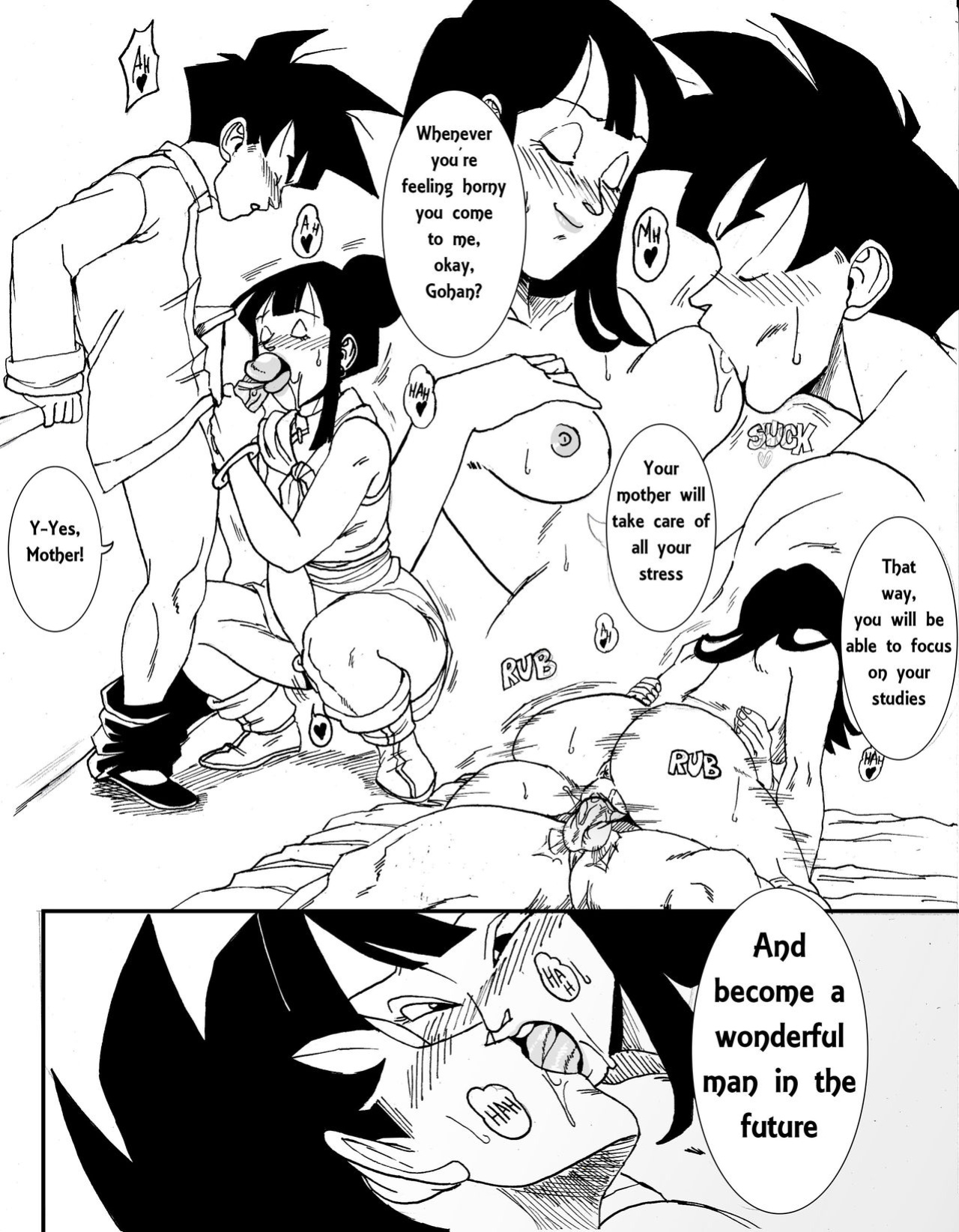 [Aarokira] Gohan X Chichi (Dragon Ball Z)