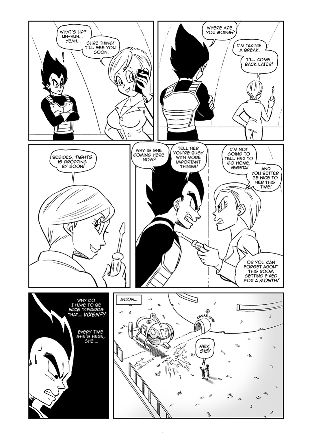 [Funsexydragonball] A Brief Affair! (Dragon Ball Super)
