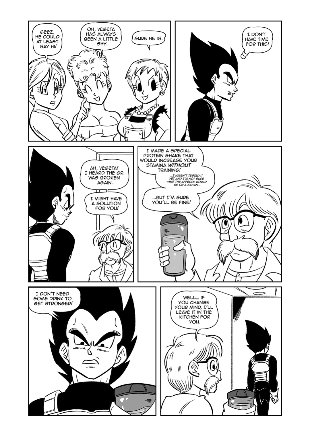 [Funsexydragonball] A Brief Affair! (Dragon Ball Super)