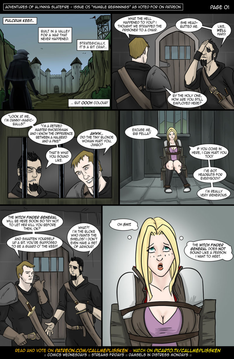[CallMePlissken] Adventures of Alynnya Slatefire Issue 5 - Humble Beginnings