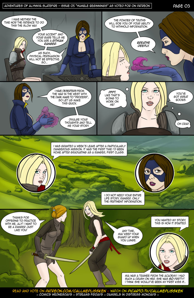 [CallMePlissken] Adventures of Alynnya Slatefire Issue 5 - Humble Beginnings