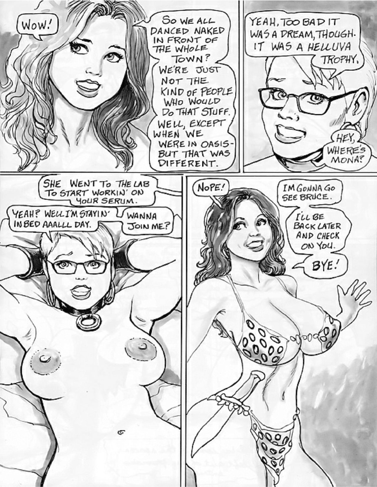 [Budd Root] Cavewoman: Carrie’s Oasis Diary