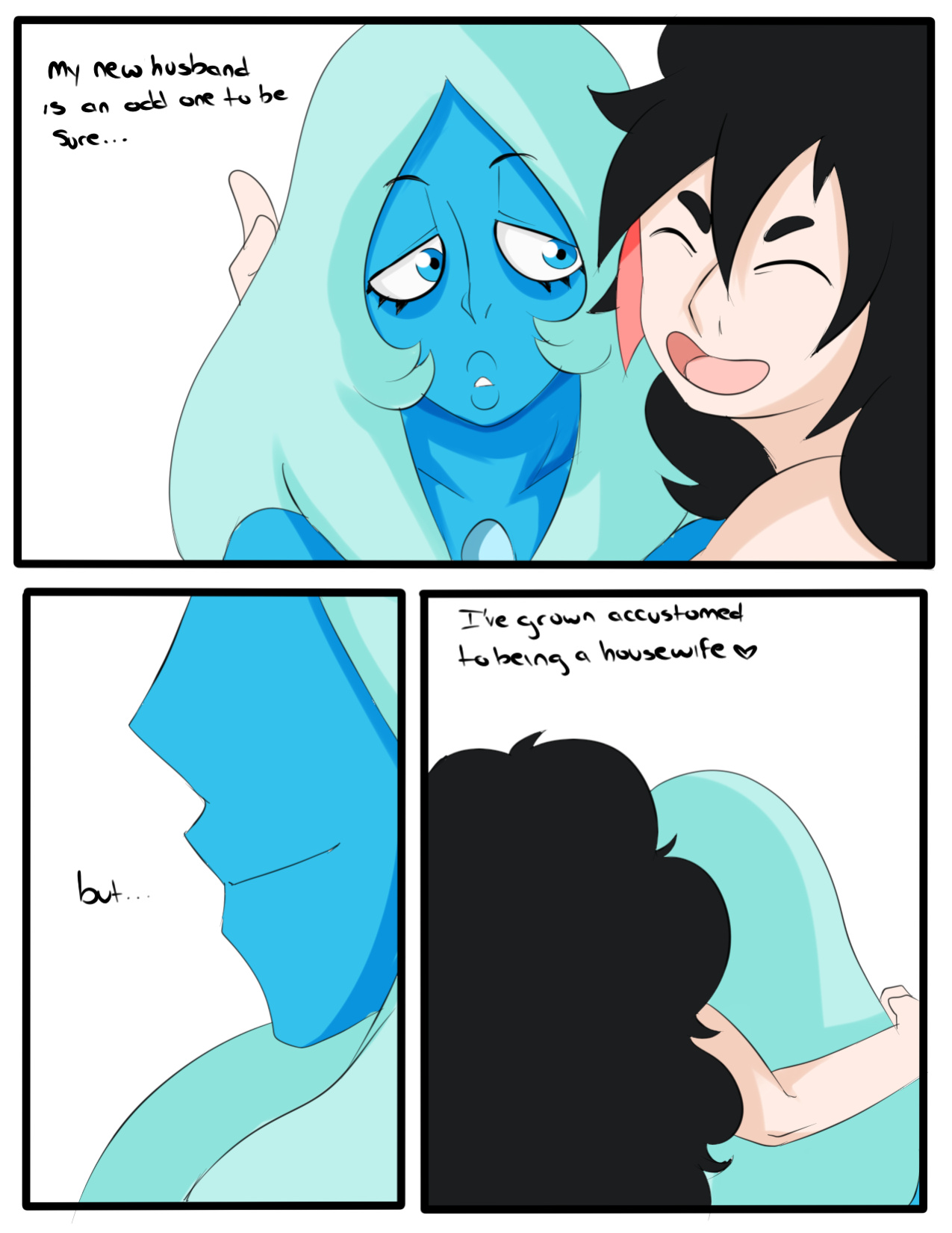 [Inuyuru] Blue Diamond Waifu (Steven Universe)