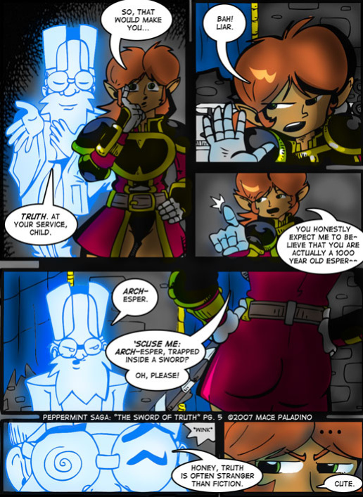 [Mace Paladino] Peppermint Saga #1 - The Sword of Truth