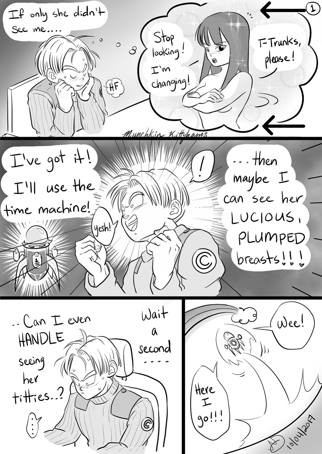 [Munchkin Kittyhams] KINKtober (Dragon Ball Super)