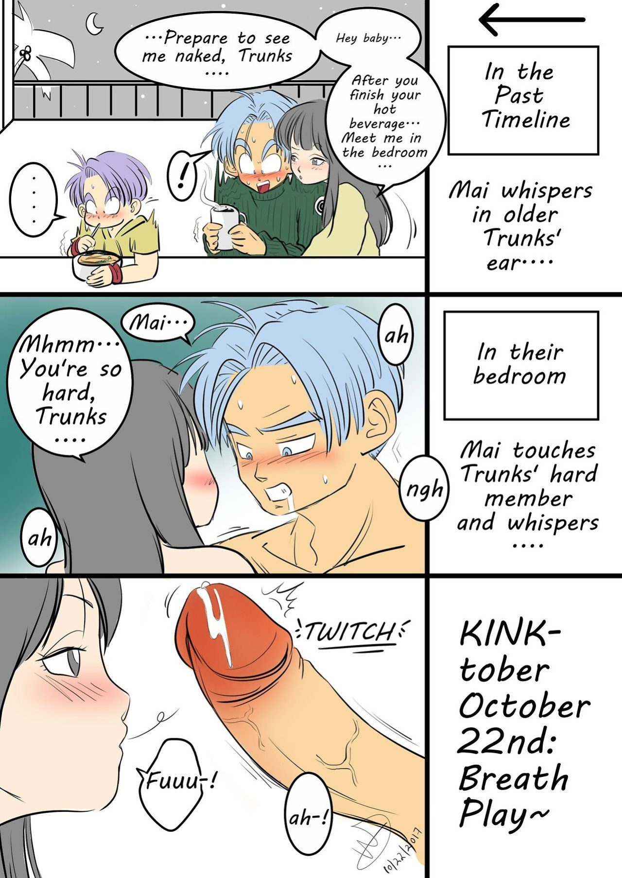 [Munchkin Kittyhams] KINKtober (Dragon Ball Super)