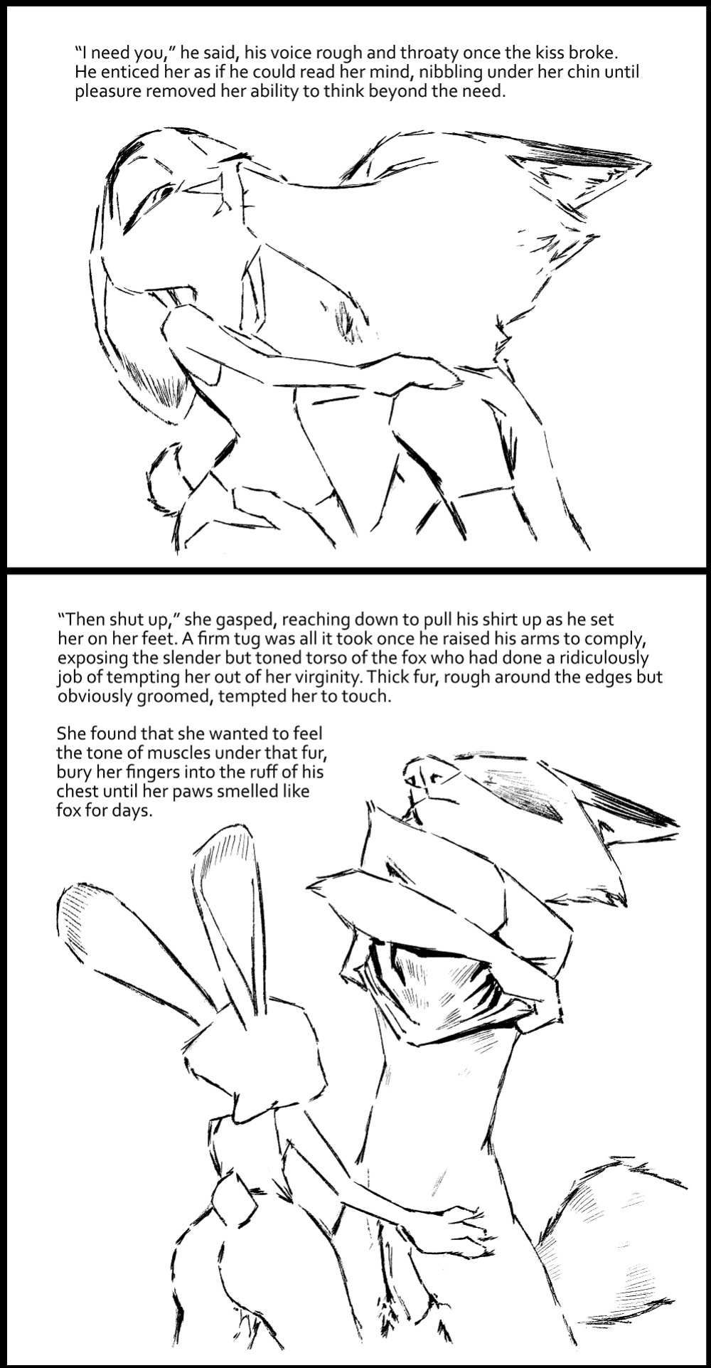 [TheWyvernsWeaver] Wide Accademy - Chapter 3 - Fox's Desserts (Zootopia)