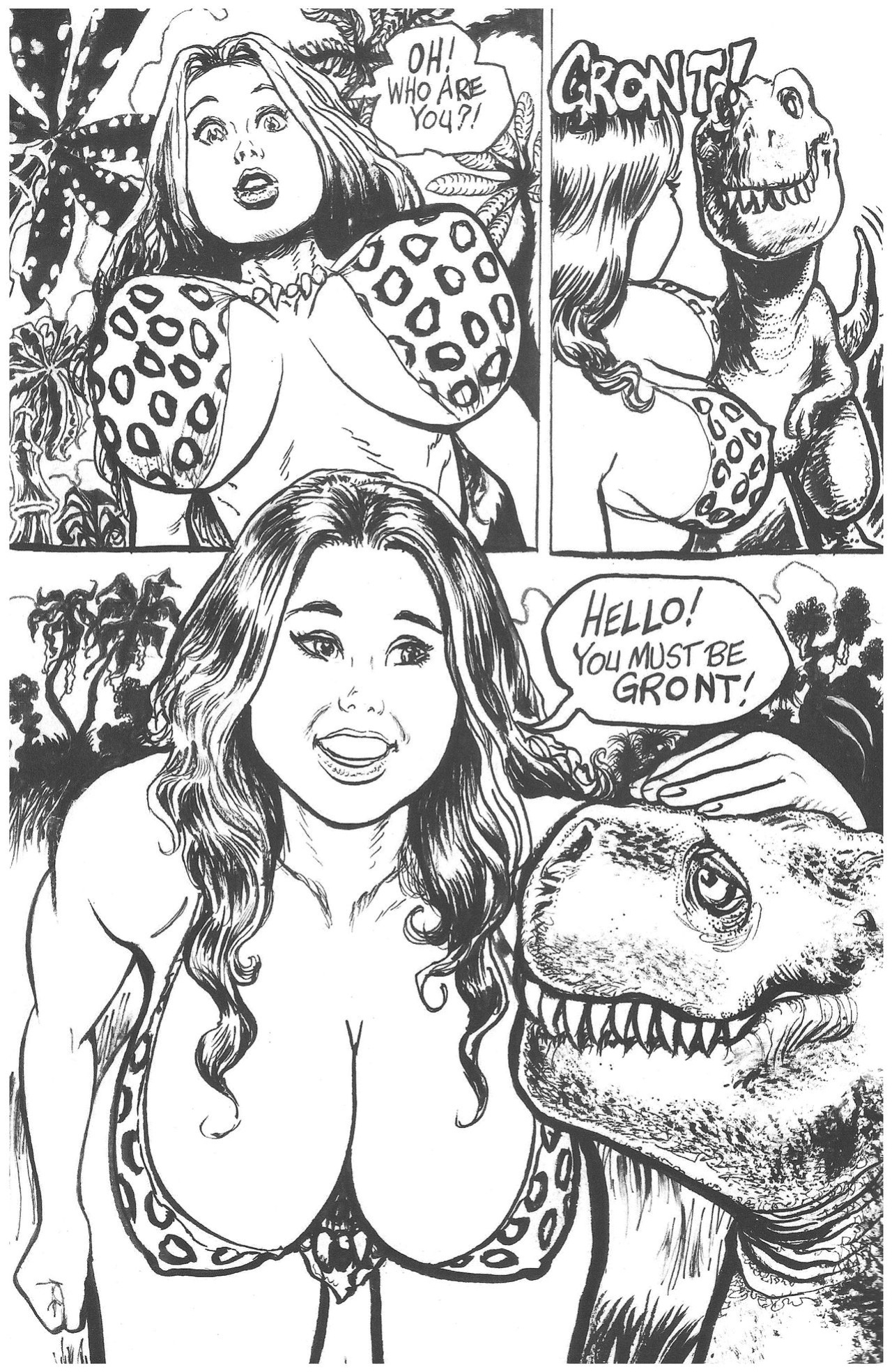 [Budd Root] Cavewoman: My Little Dino