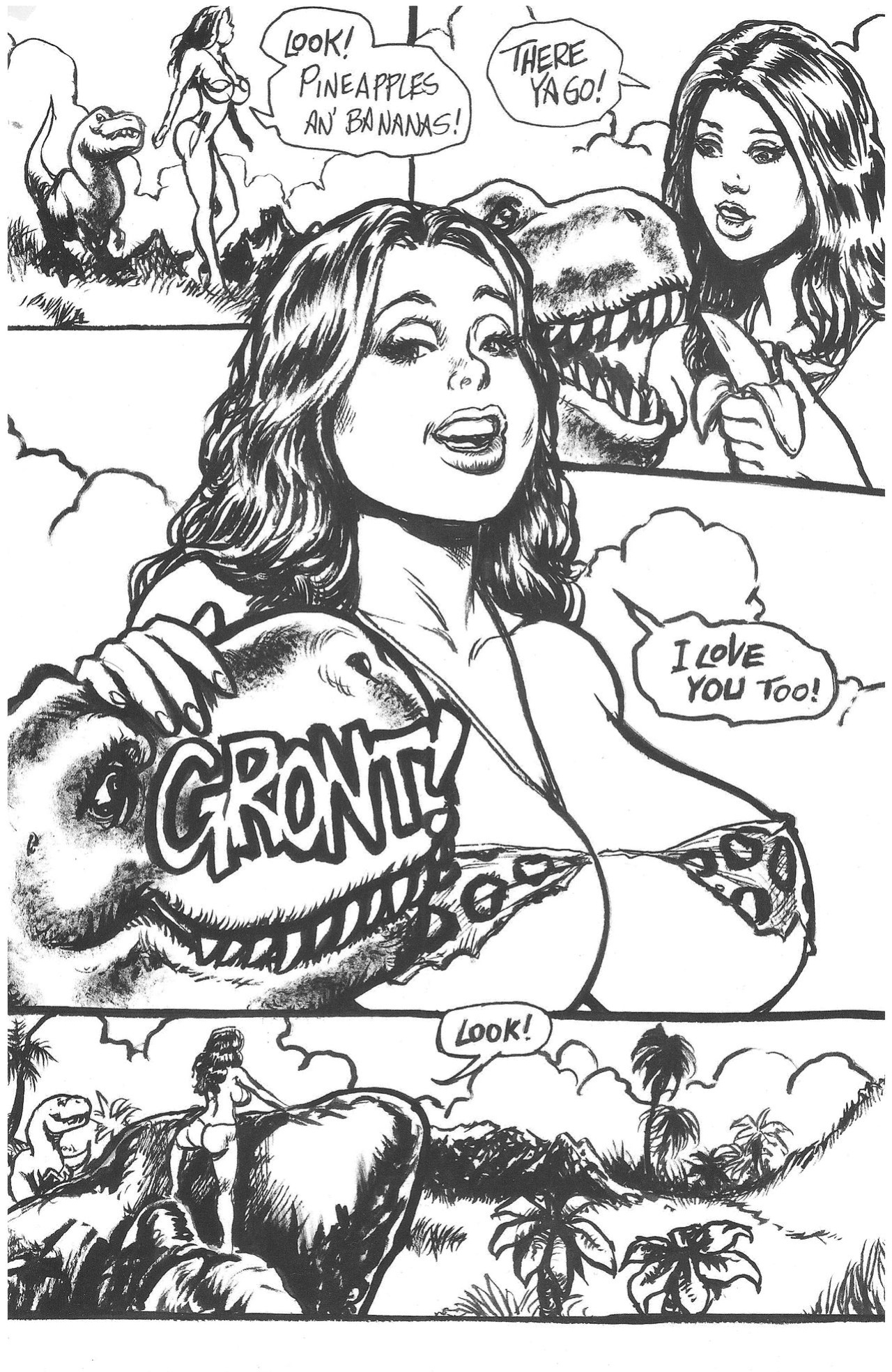 [Budd Root] Cavewoman: My Little Dino