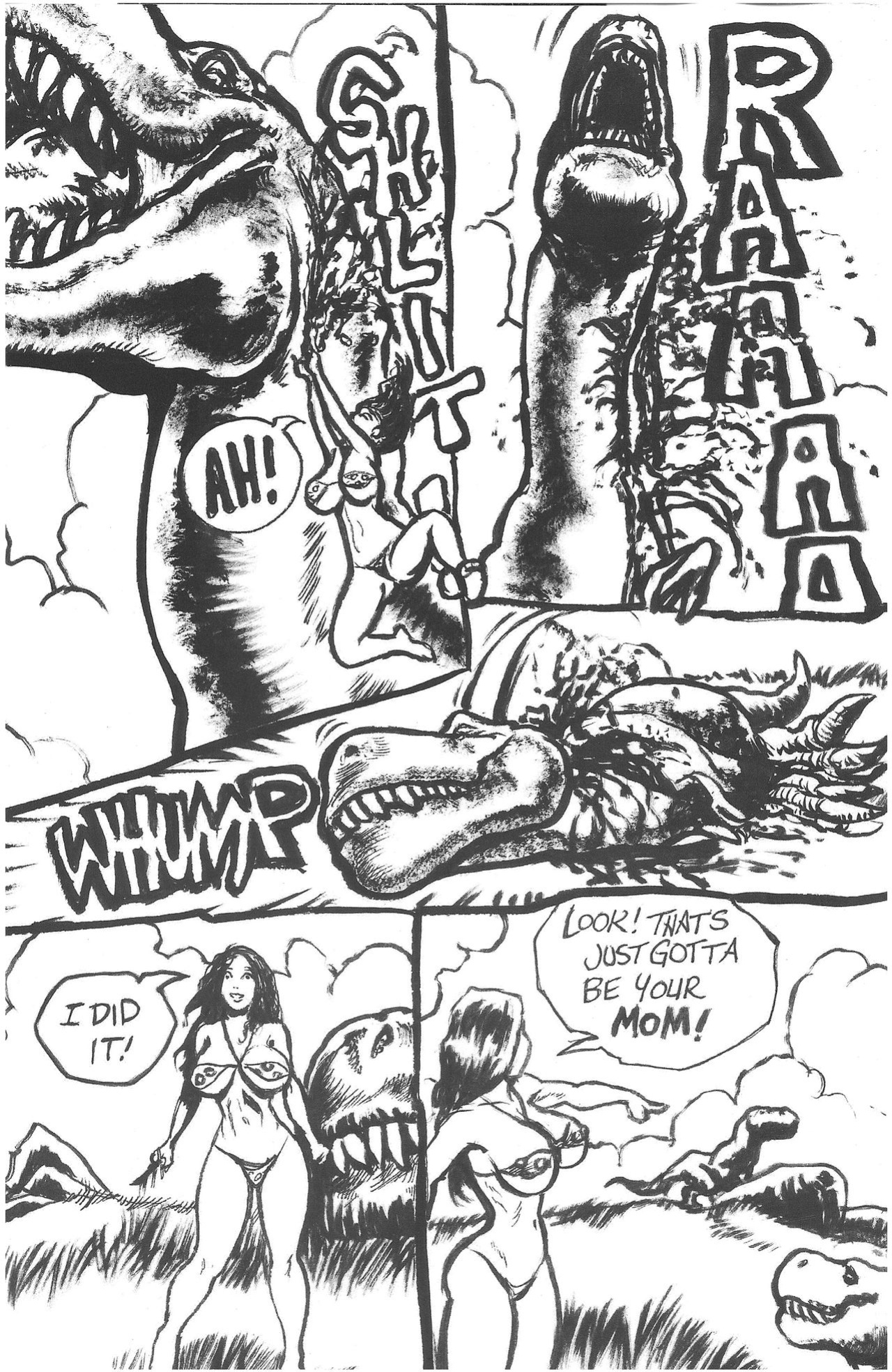 [Budd Root] Cavewoman: My Little Dino
