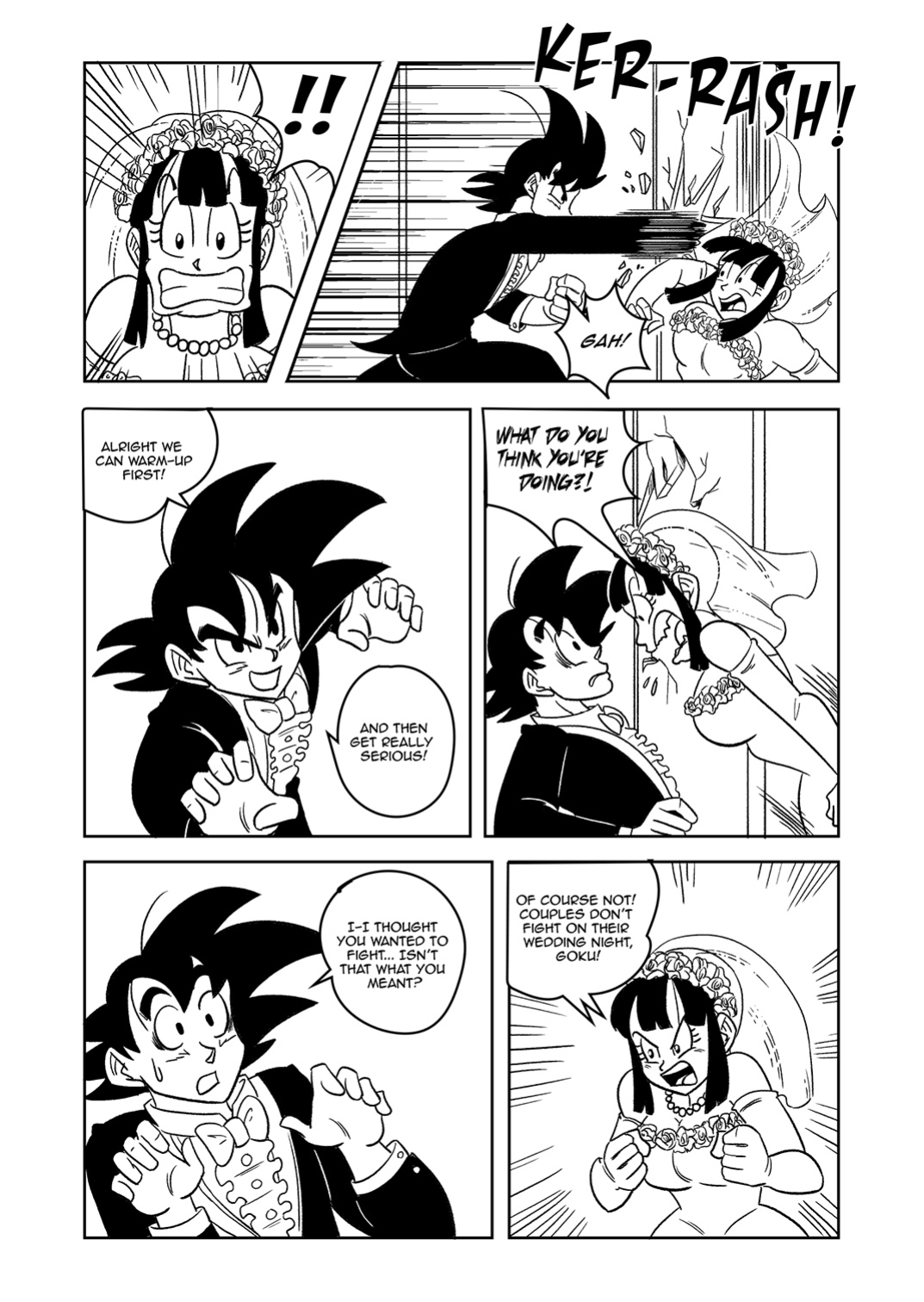 [Funsexydragonball] Wedding Night (Dragon Ball)