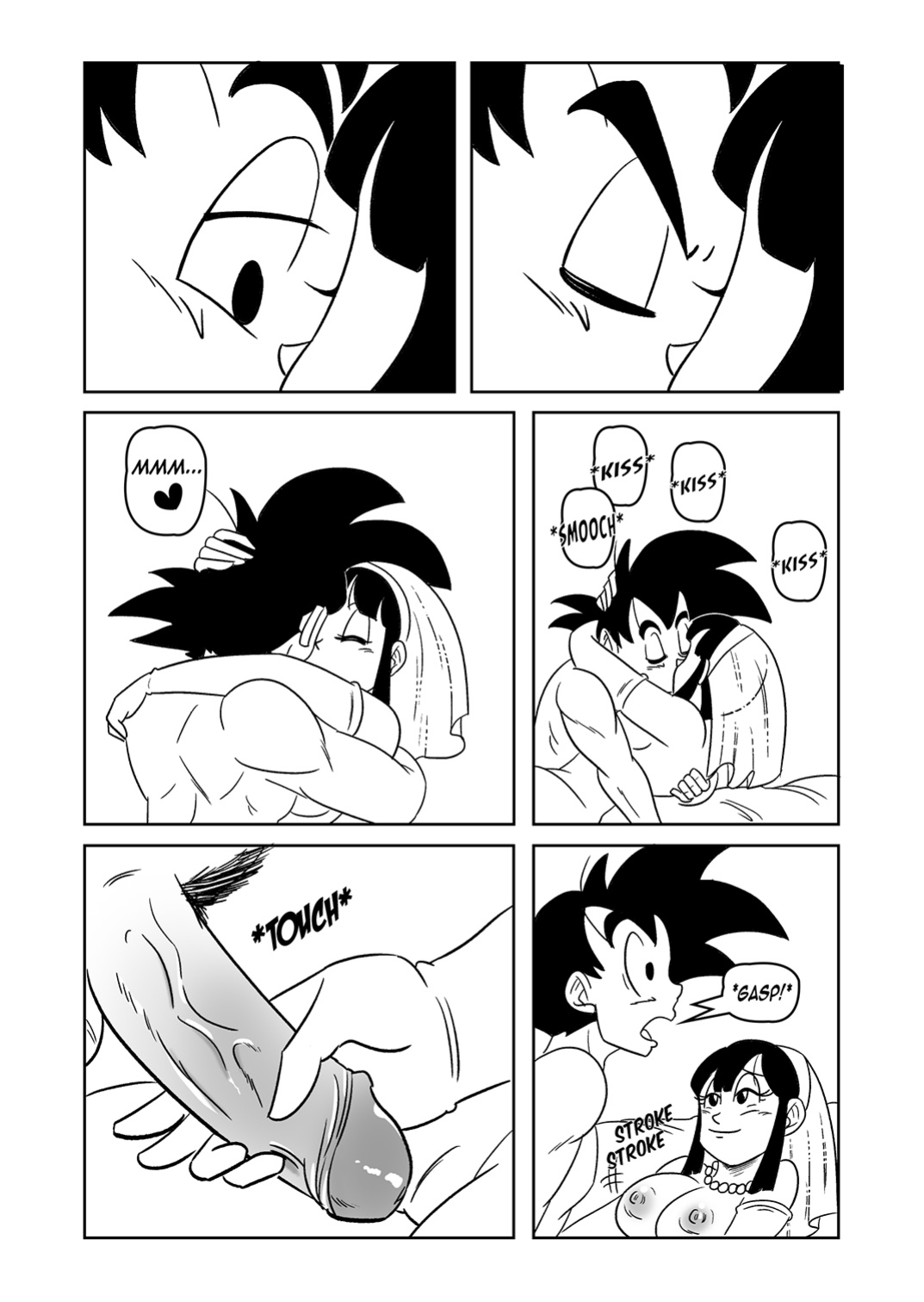[Funsexydragonball] Wedding Night (Dragon Ball)
