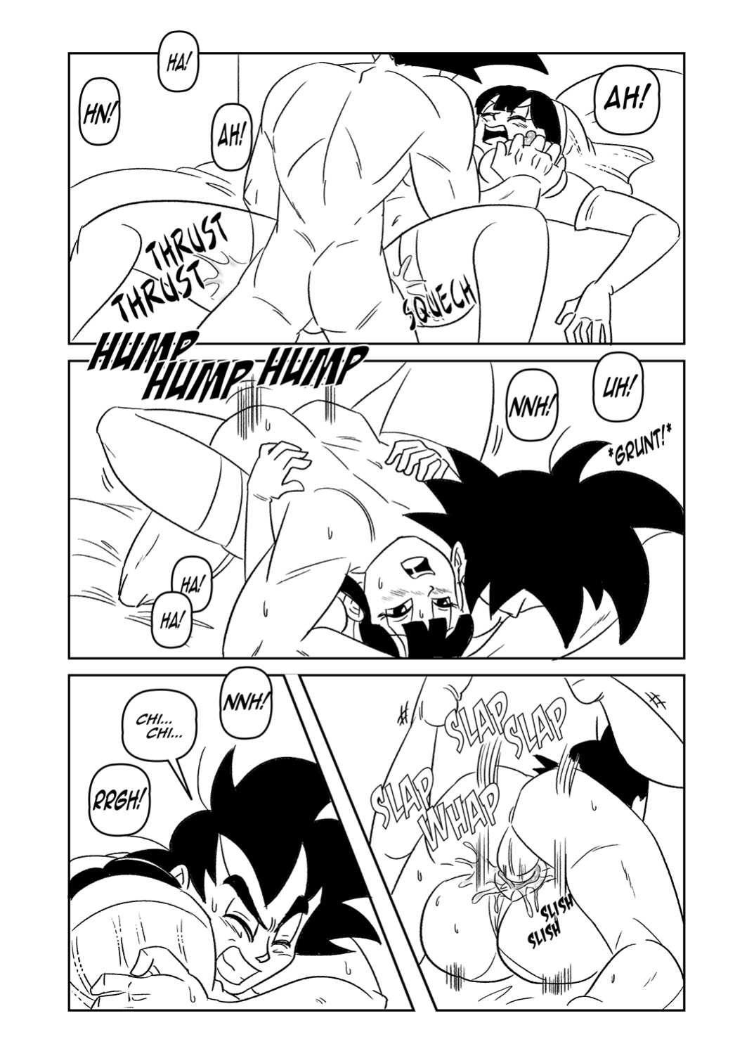 [Funsexydragonball] Wedding Night (Dragon Ball)