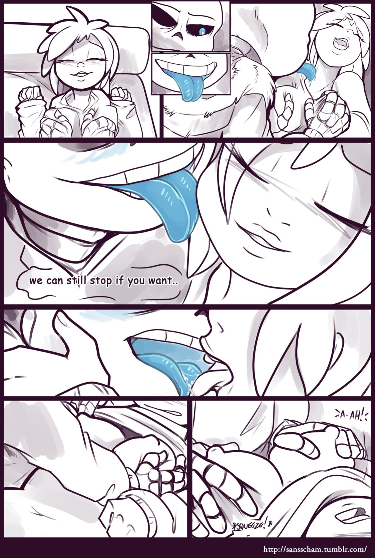 [Kayla-Na] Movie Night (Undertale)