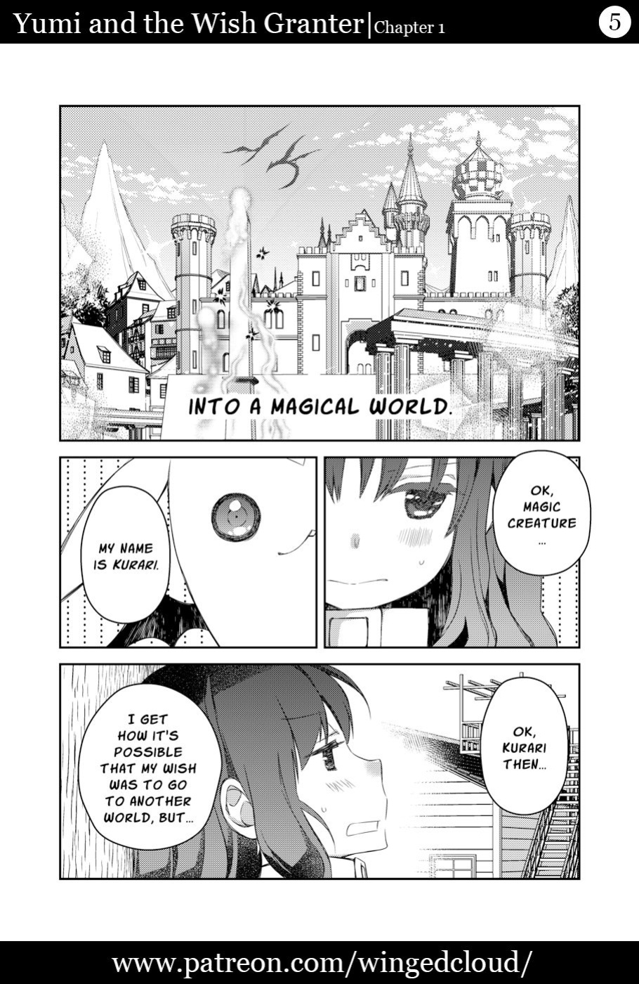 [Winged Cloud] Yumi and the Wishgranter - Chapter 1