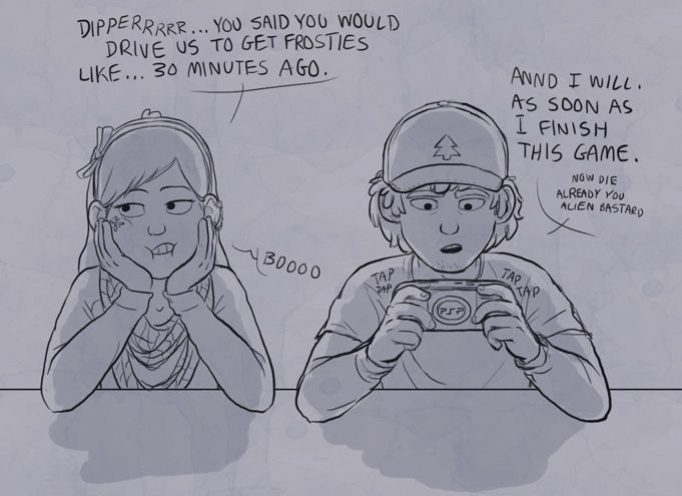 Double Pines art