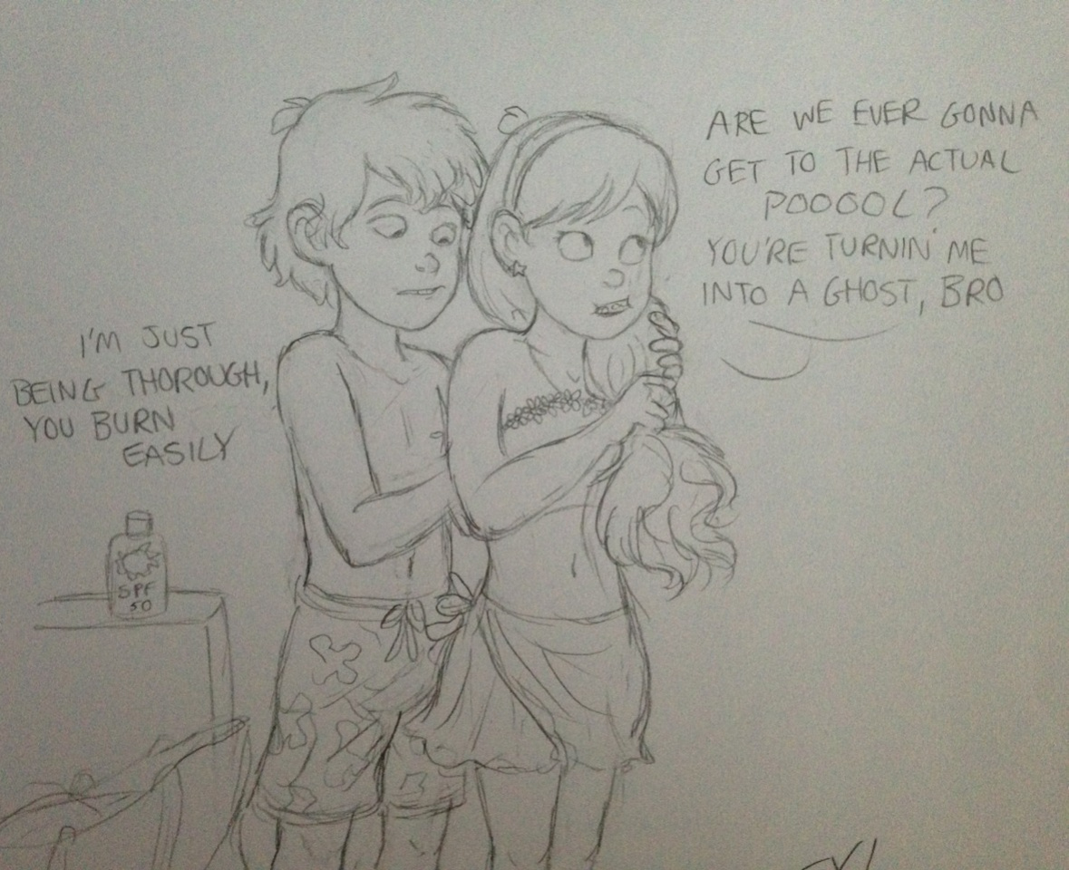 Double Pines art