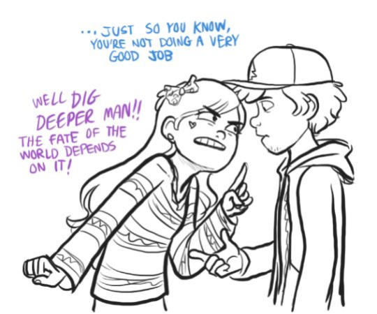 Double Pines art