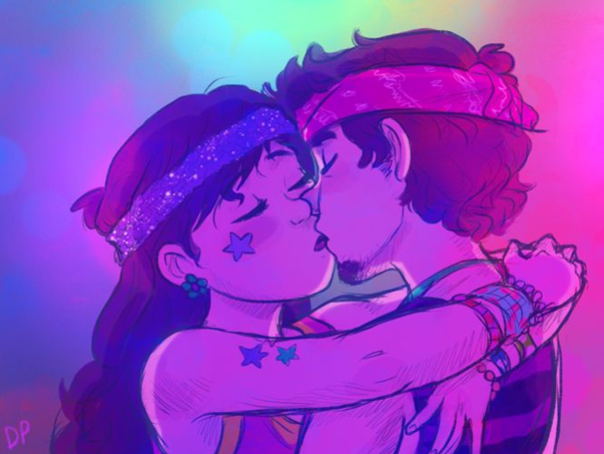 Double Pines art