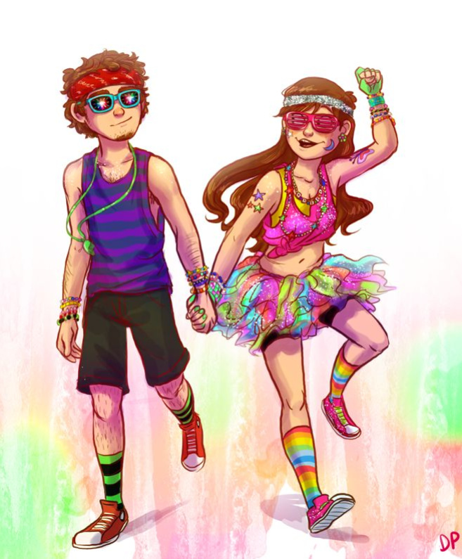 Double Pines art
