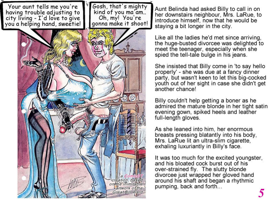 Bill Ward Cartoon Story (Modified) [Captions]