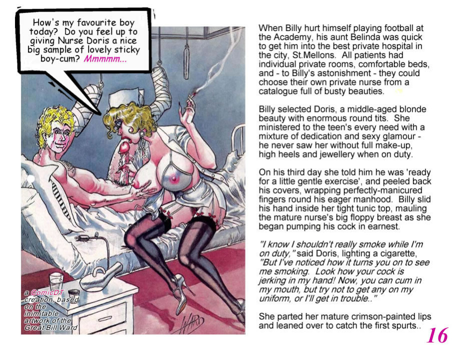 Bill Ward Cartoon Story (Modified) [Captions]