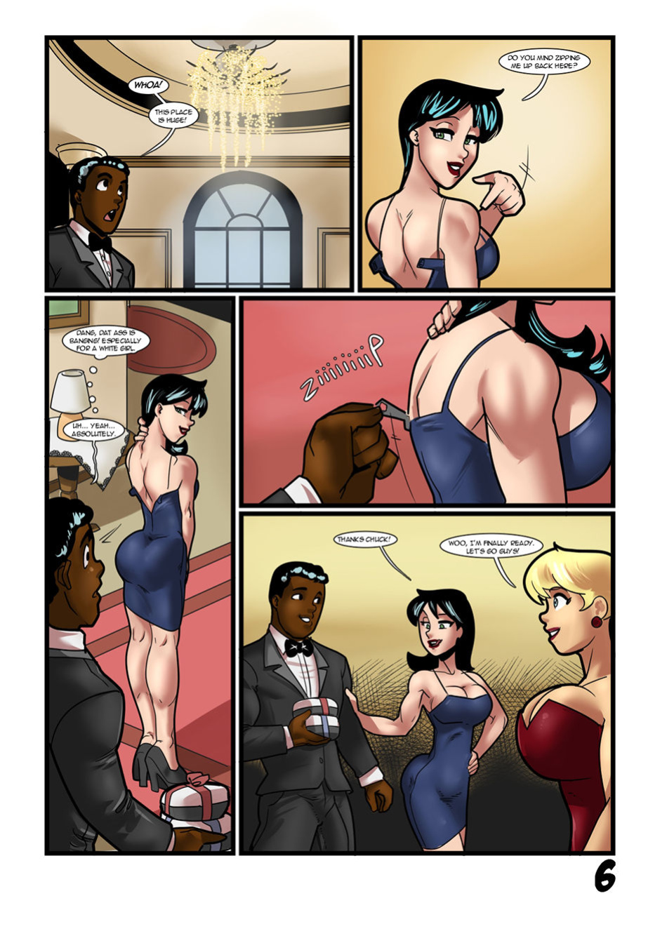 [Kennycomix] Betty and Veronica in Once You Go Black