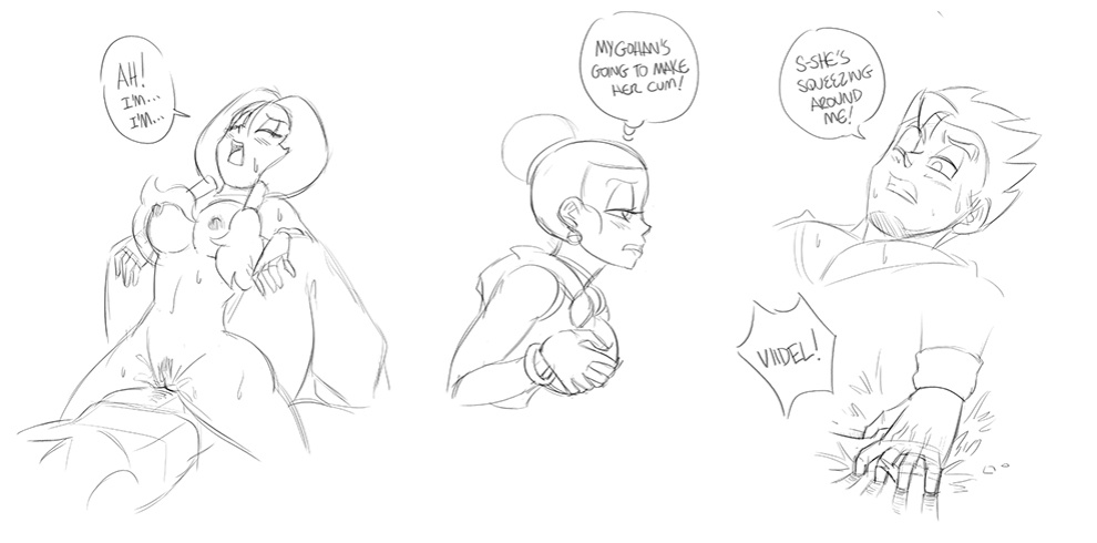 [Funsexydragonball] Videl meets Chichi (Dragon Ball Z)