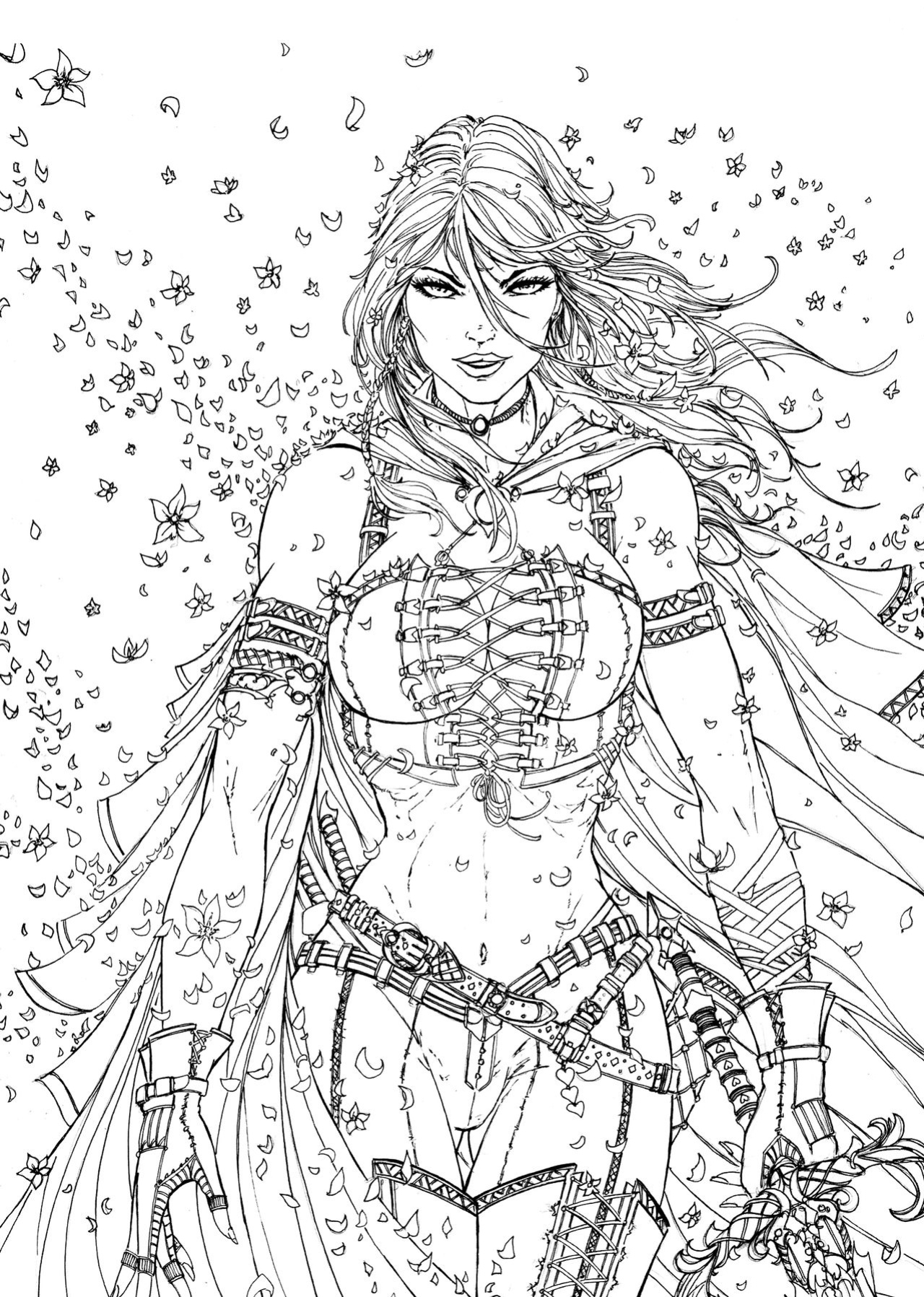 Grimm Fairy Tales Adult Coloring Book