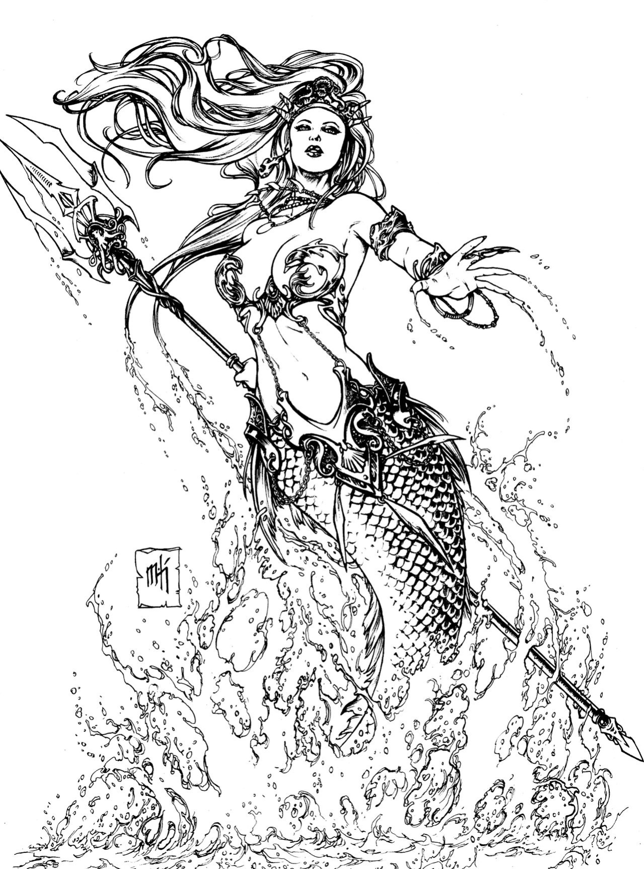 Grimm Fairy Tales Adult Coloring Book