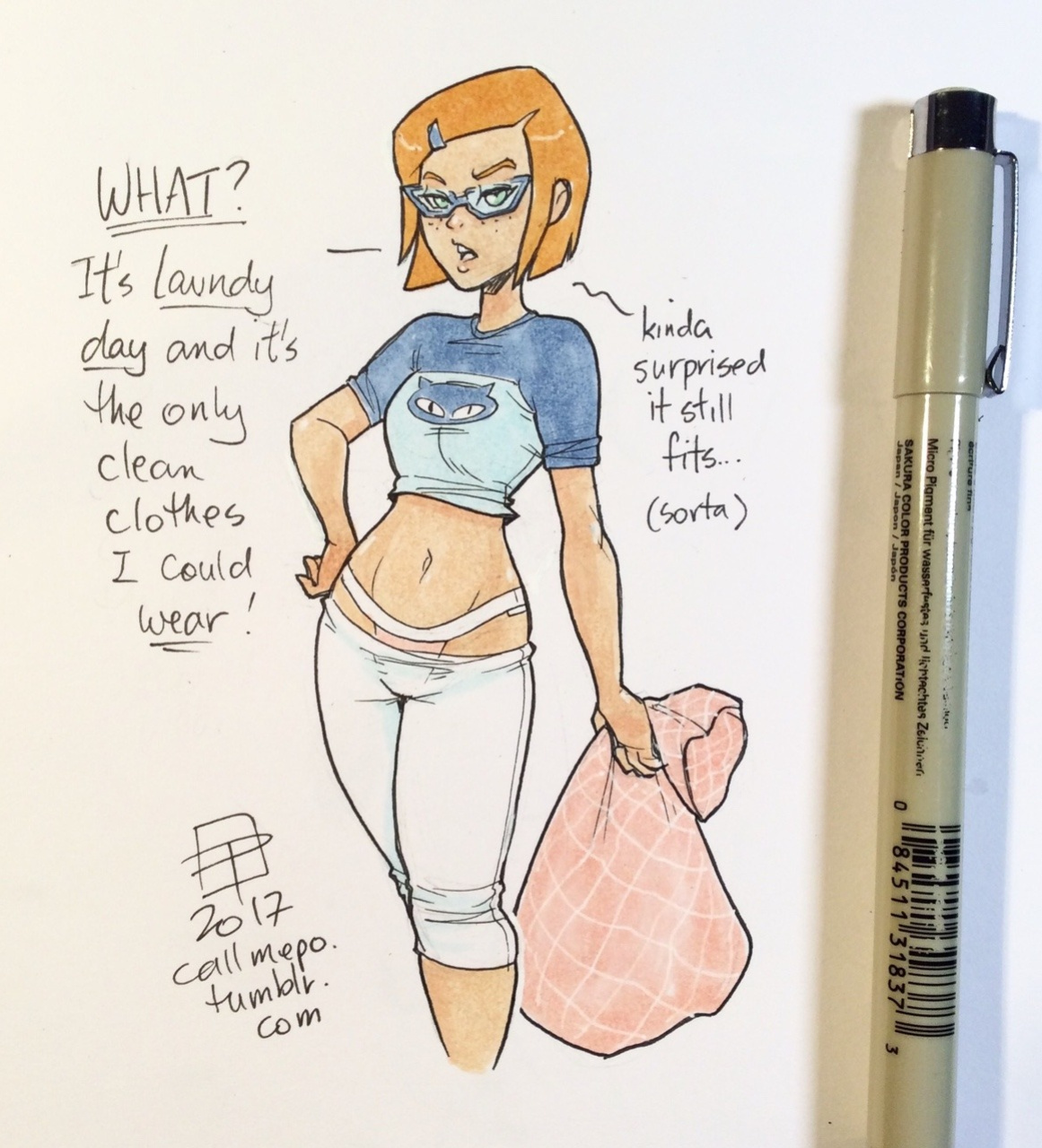 Callmepo - Gwen 10 Laundry Day