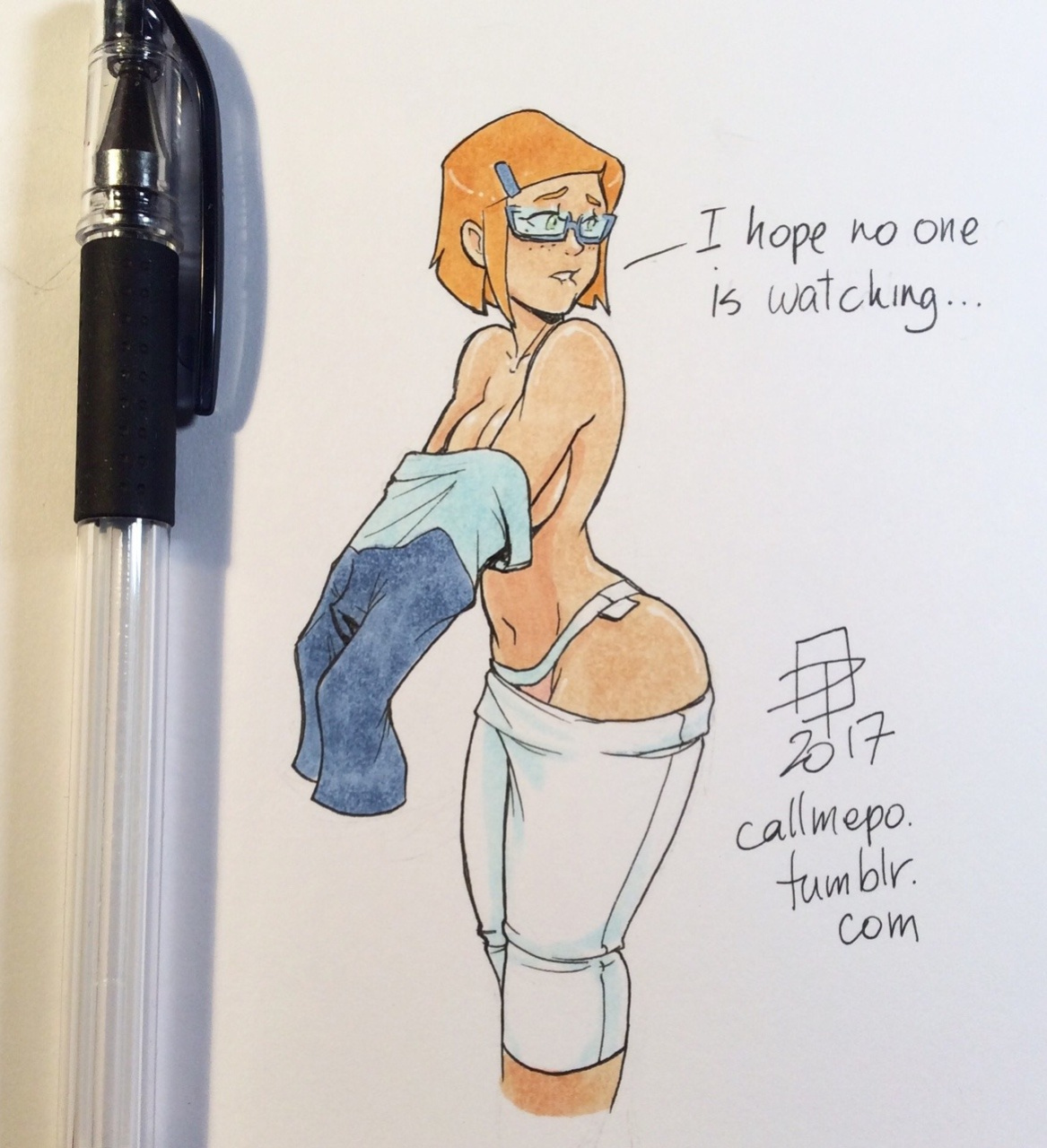 Callmepo - Gwen 10 Laundry Day