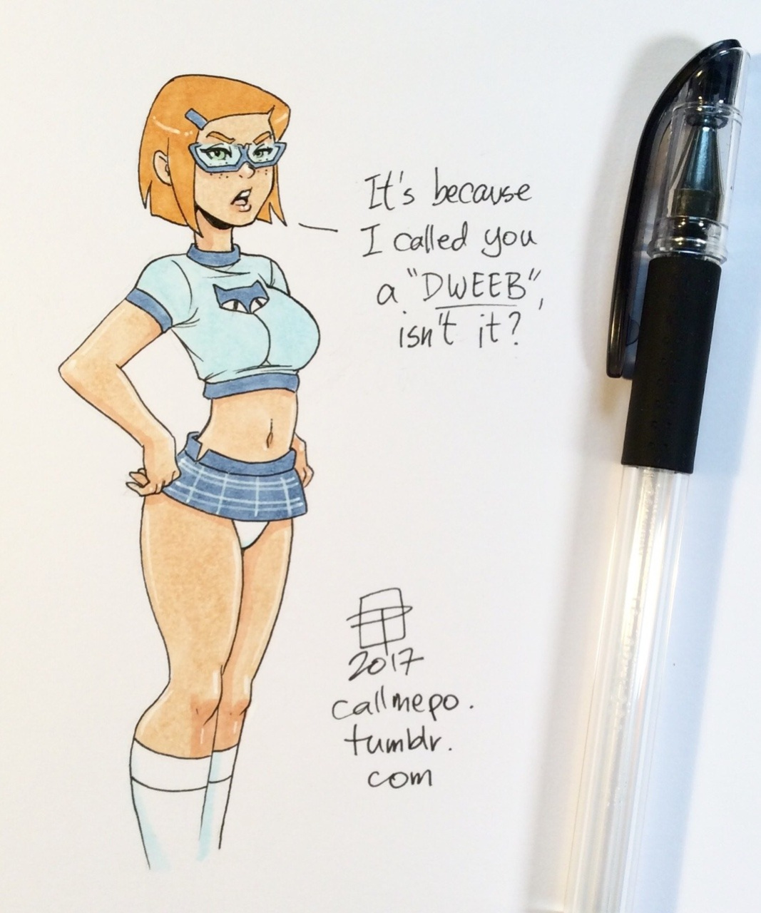 Callmepo - Gwen 10 Laundry Day