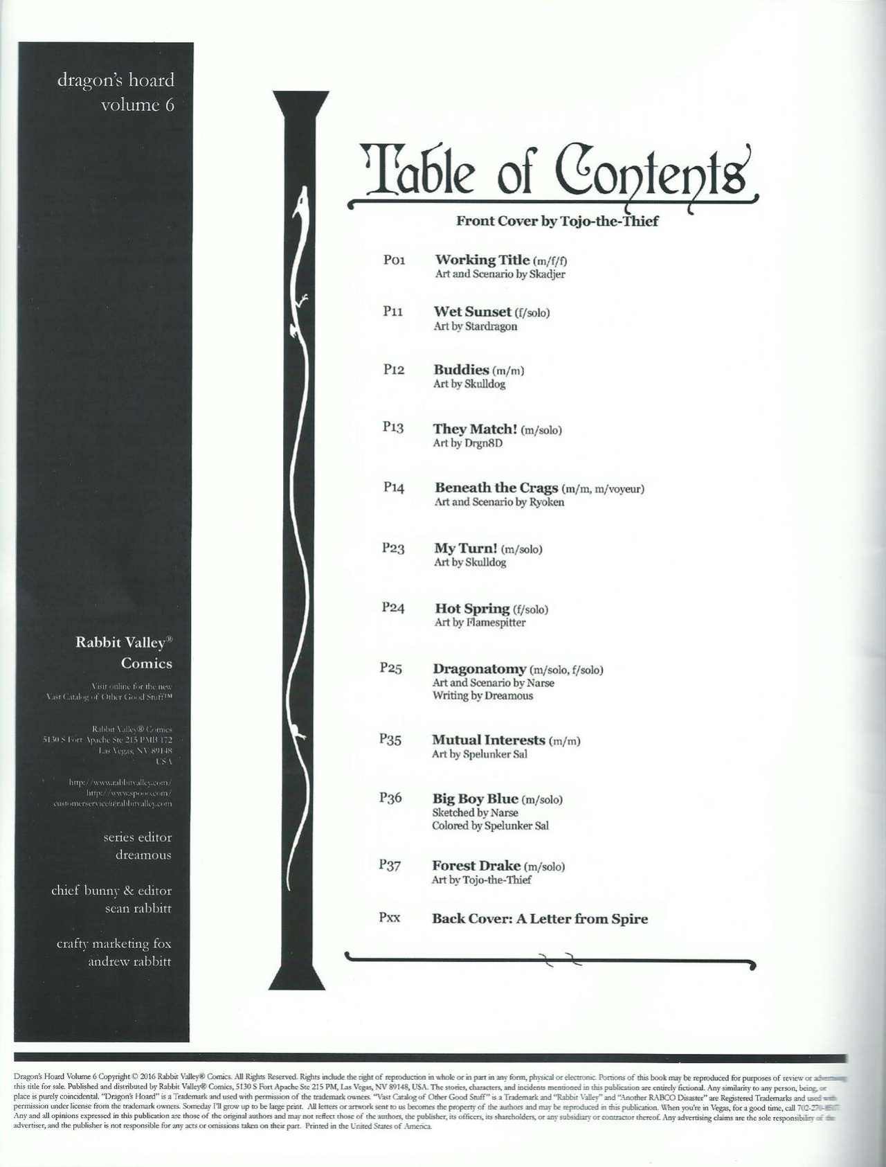 Dragon's Hoard Volume 6