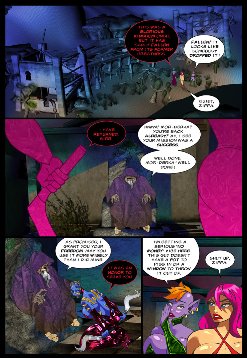 The Savage Sword of Sharona: 4 Blood Moon Rising