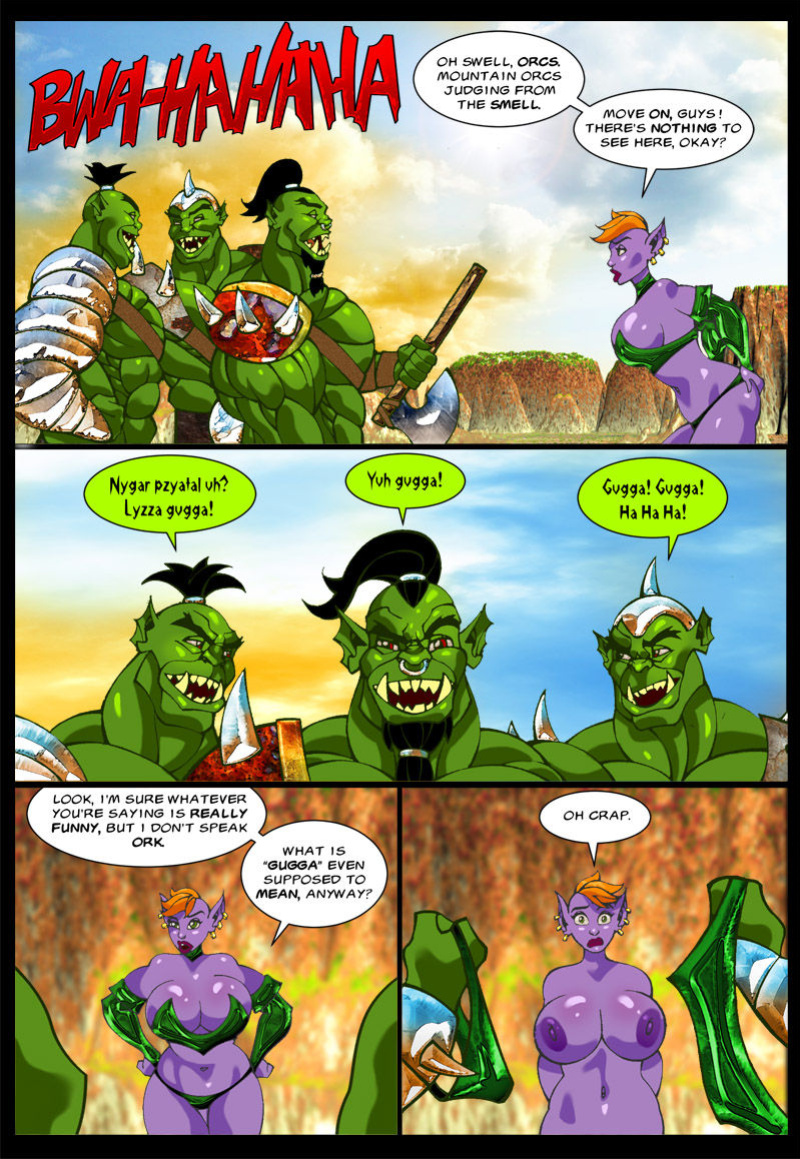 The Savage Sword of Sharona: 4 Blood Moon Rising
