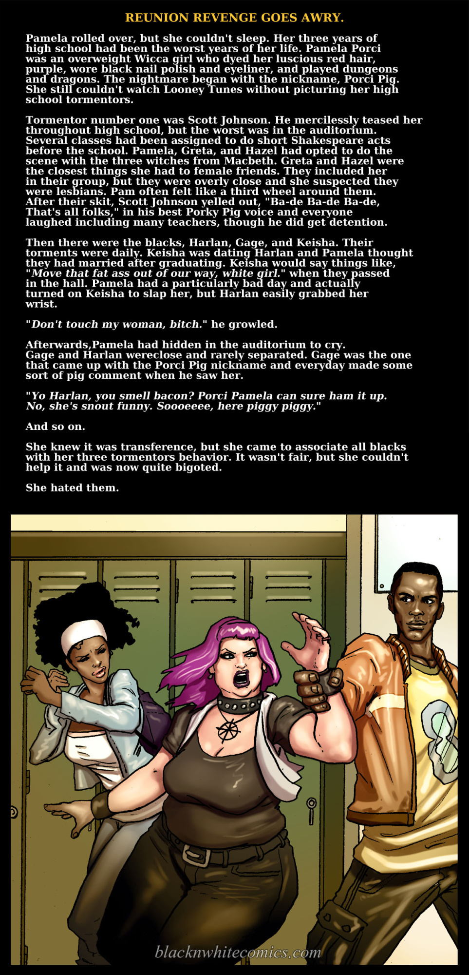 [BlackNWhite (Yair)] Reunion Revenge Goes Awry