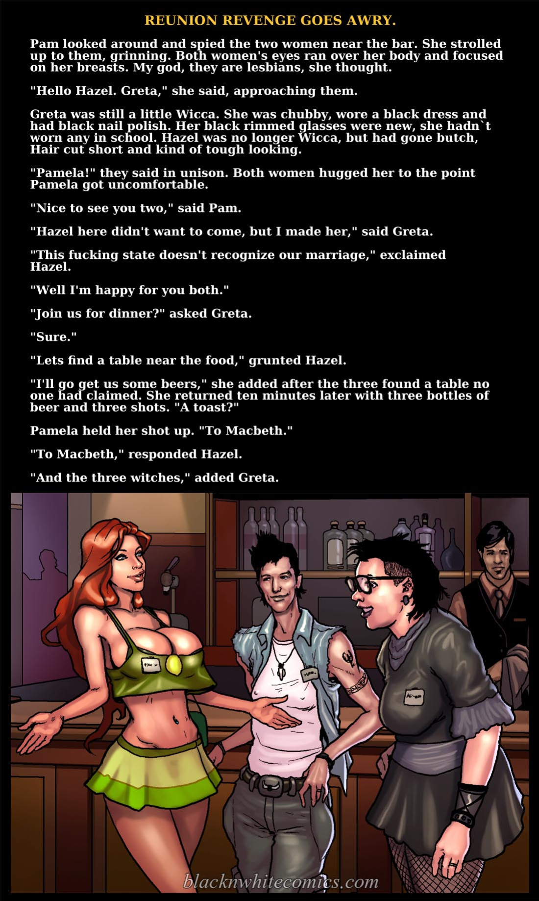 [BlackNWhite (Yair)] Reunion Revenge Goes Awry